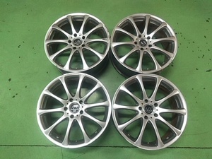 RAYS A/X MM-F 18×7.5J 5H PCD114.3 +50 4本SET (H23074) 