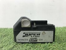 【中古品】【同梱可】日立工機 18v4.0Ahリチウムイオン電池 BSL1840 ITBFRO3WMD4G_画像1