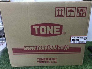 【未使用品】★トネ(TONE) ツールセット 差込角12.7mm(1/2") TSB430 インチ 内容66点 レッド　ITYNLLX84YMG