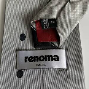 renoma（レノマ） グレーマネキンネクタイ