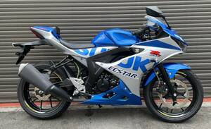 GSX-R125・１００周年記念カラーです！ちょい部品カスタムしてあります。低走行車/150ｃｃ登録可