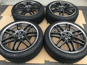 完全売切！超極美品！新品タイヤ　Weds　マーベリック1107T　PCD100 18×8.0Ｊ+46 215/40R18 レクサスCT200h プリウス　86　インプレッサ