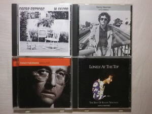 『Randy Newman アルバム4枚セット』(12 Songs,Little Criminals,Bad Love,Lonely At The Top～The Best Of Randy Newman,SSW,映画音楽,)