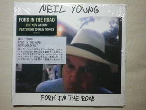 『Neil Young/Fork In The Road(2009)』(REPRISE 9362-49787-5,EU盤,歌詞付,紙ジャケ仕様,SSW,USロック,Ben Keith)