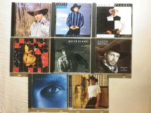 『Garth Brooks アルバム8枚セット』(Ropin' The Wind,The Chase,In Pieces,Beyond The Season,No Fences,Fresh Horses,Seven)