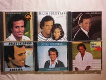 『Julio Iglesias アルバム6枚セット』(Hey!,De Nina A Mujer,Romances,America,A Mis 33 Anos,Calor,スペイン出身ポップ・シンガー)_画像1