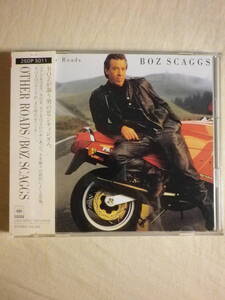 税表記無し帯 『Boz Scaggs/Other Roads(1988)』(1988年発売,25DP-5011,廃盤,国内盤帯付,歌詞対訳付,Heart Of Mine,Cool Running,AOR)