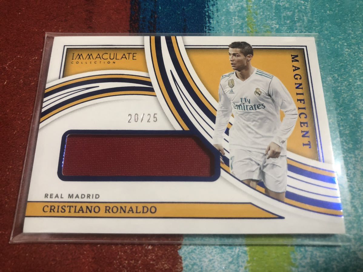 75/99 クリスティアーノロナウド PANINI IMMACULATE COLLEATION SOCCER