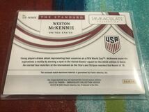 13/49 ウェストンマッケニー PANINI IMMACULATE COLLECTION SOCCER UNITED STATES WESTON McKENNIE アメリカ代表_画像2