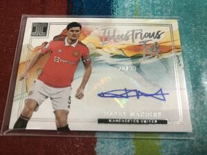 28/99 ハリーマグワイア PANINI IMPECCABLE SOCCER IllusTriousInk MANCHESTER UNITED HARRY MAGUIRE 直筆サイン ユナイテッド