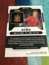 030/195 ダニオルモ PANINI OBSIDIAN SOCCER SPAIN DANI OLMO スペイン代表_画像2