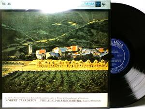 LP RL 145 【ピアノ】　ロベール・カザドゥジュ　ダンディ　フランスの山人の歌による交響曲 【8商品以上同梱で送料無料】