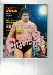 ＊RF523KA 週刊プロレス 平成2年4月28日 緊急増刊号 №374 ホーガンvsハンセン 天龍vsサベージ アンドレ