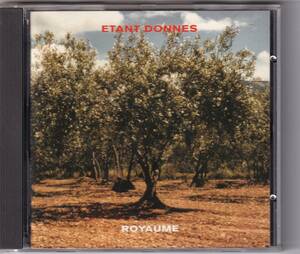 Etant Donnes / Royaume / CD / Touch / TONE: 2 *エタン・ドネ