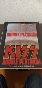 バンドスコア　kiss DOUBLE　PLATINUM　中古