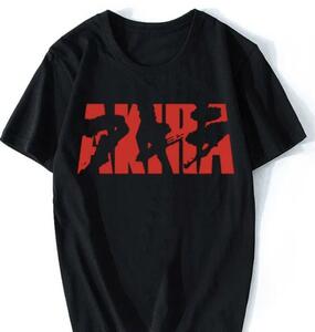 【未使用品】 アキラ AKIRA Tシャツ ブラック　美品　L　アニメ