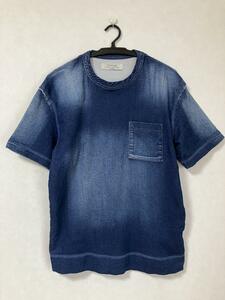 【URBAN RESEARCH】　アーバンリサーチ　インディゴ　Tシャツ　デニム　SONNY LABEL