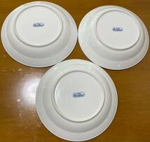 ★★★【USED】【自宅保管品】ノリタケ Noritake プリマデュラ Primadura 3枚セット カレー皿 ULTRA-HARD PORCELAIN 丸皿 直径23cm その２_画像2