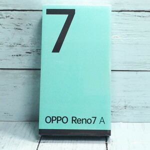 OPPO Reno7A ドリームブルー CPH2353 5G 未開封 本体 白ロム SIMロック解除済み SIMフリー ほぼ新品 038671