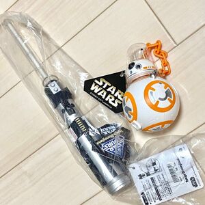 新品！Disney ディズニー スターウォーズ ライトセーバー、BB-8スナックケース TDR 東京ディズニーランド 