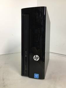 ※即決☆[BIOS確認]HP SlimLine DeskTop 260-p010JP デスクトップPC Celeron G3900T 2.60GHz/4GB(PC4)【現状渡し】