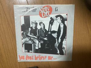 レア! ストレイキャッツ YOU DON'T... SCAT4 オリジナルUK'7 ピンナップラベル ブライアンセッツァー ロカビリー stray cats brian setzer