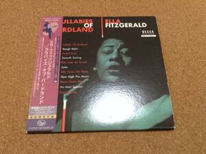 Ella Fitzgerald エラ・フィッツジェラルド／ララバイズ・オブ・バードランド 非売品プロモ