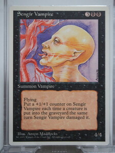 0163/センギアの吸血鬼/Sengir Vampire/第4版【通常版】/【英語版】
