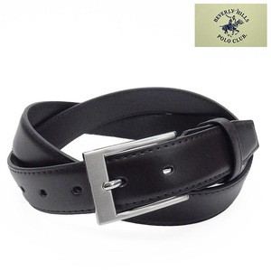 BEVERLY HILLS POLO CLUB　メンズベルト　牛革　黒　100cm対応　53BH11-10