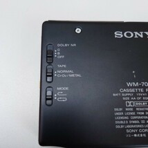 【動作未確認】SONY WALKMAN ソニー カセットウォークマン　WM-701C _画像3