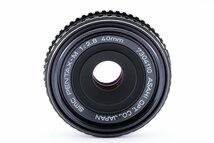 PENTAX M SMC 40mm f/2.8 Kマウント MFレンズ パンケーキレンズ [美品]_画像2