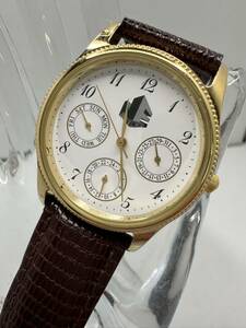 【CITIZEN 】腕時計 クォーツ　中古品　電池交換済み　稼動品　ヘッド裏刻印あり　50-6