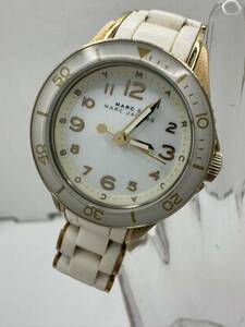 [MARC BY MARC JACOBS] quartz lady's wristwatch secondhand goods battery replaced operation goods 51-5