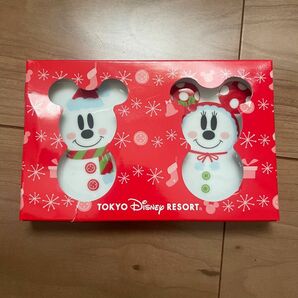 《Disney》christmas2007 スノースノー 小皿セット