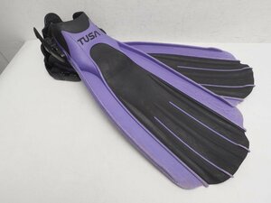 USED TUSAtsusaIMPREX strap type fins Raver SF-8800 size :S(22~26cm) diving supplies [3F-55701]