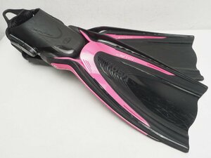 USED TUSA ツサ HyFlex ハイフレックス switch スウィッチ バンジーストラップフィン サイズ:S(24-26cm) ランク:AA ダイビング用品[N55733]