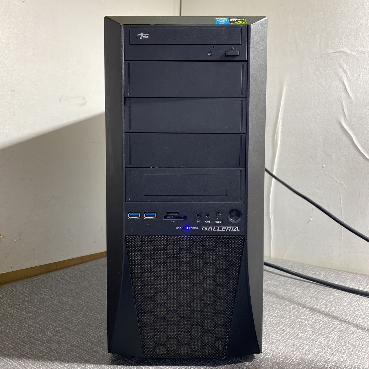 ガレリア ゲーミングPC Core i7 6700CPU@4.00GHz GF-GTX1050-6GB