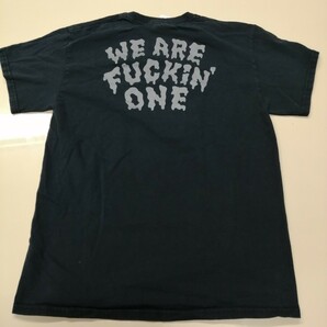 C10 バンドTシャツ レーベルT ロゴT PIZZA OF DEATH we are fuckin one  ハイスタ Hi-STANDARD 横山健 ピザオブデスの画像4