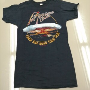 C10 バンドTシャツ　パットトラバース　PAT TRAVERSE BAND crash and burn tour 1980 ヴィンテージ　シングルステッチ