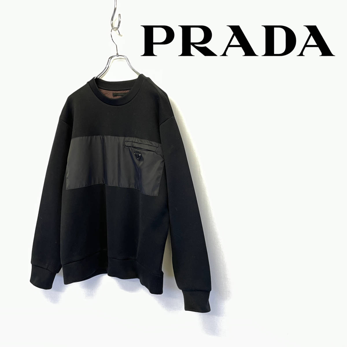 新品】PRADAプラダ スウェットトレーナー-