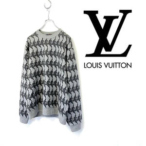 2021SS LOUIS VUITTON × NBA by virgil abloh ルイヴィトン モノグラム 総柄 スウェット size L RM211M ZNH HKY02W 1014536