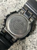 【1円開始】G-SHOCK GD-100-1AJF 高輝度LEDバックライト ワールドタイム アラーム ストップウオッチ等実用的な機能 樹脂バンド 20気圧防水_画像6