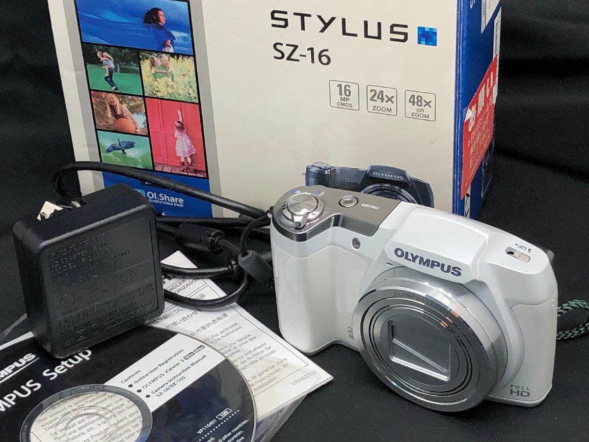 オリンパス OLYMPUS STYLUS SZ-16 [ブラック] オークション比較 - 価格.com