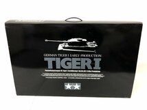 タミヤ 1/16 電動ラジオコントロールタンク TIGER I 初期生産型 フルオペレーションセット 中古【UW100300】_画像1