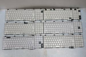 N2257 T L ６個　FUJITSU LIFEBOOK A576/A572/E A572/F A574/HX A574/KX A574/MX A574/H A573/G 等用　MP-10J60J03D853W　白い・動作未確認