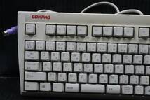 CB2240 & L COMPAQ PS/2キーボード KB-9965　ホワイト_画像2
