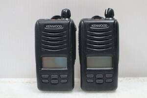 N2392(8) h L Kenwood 2 pcs. set UHF wireless telephone equipment TPZ-D503 battery less 