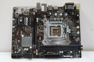 H0443 * L ジャンク　マザーボード　MSI　H110M-S03　MicroATX　LGA1151