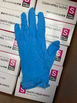  1000枚 ニトリルグローブ Sサイズ 100枚×10箱 パウダーフリー 食品衛生法適合 使い捨て 手袋 .