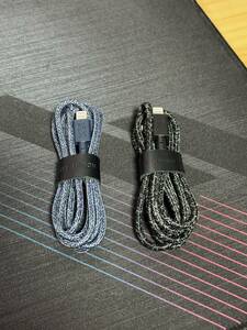 NATIVE UNION BELT Cable　Lightningケーブル　２本セット